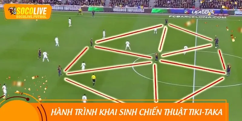 Hành trình khai sinh chiến thuật tiki-taka